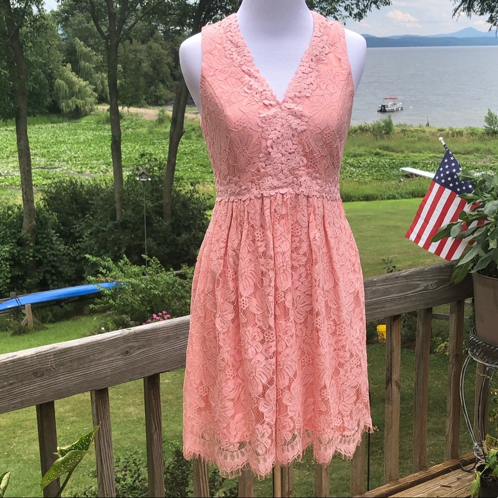 strapless open back dress Pink Cotton Patchwork Maxi Dress - All Dresses main image 0